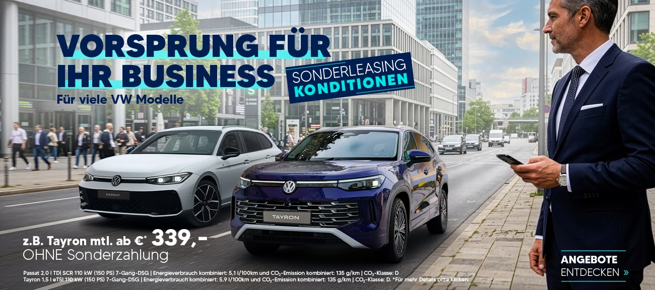 Gewerbe VW Leasing