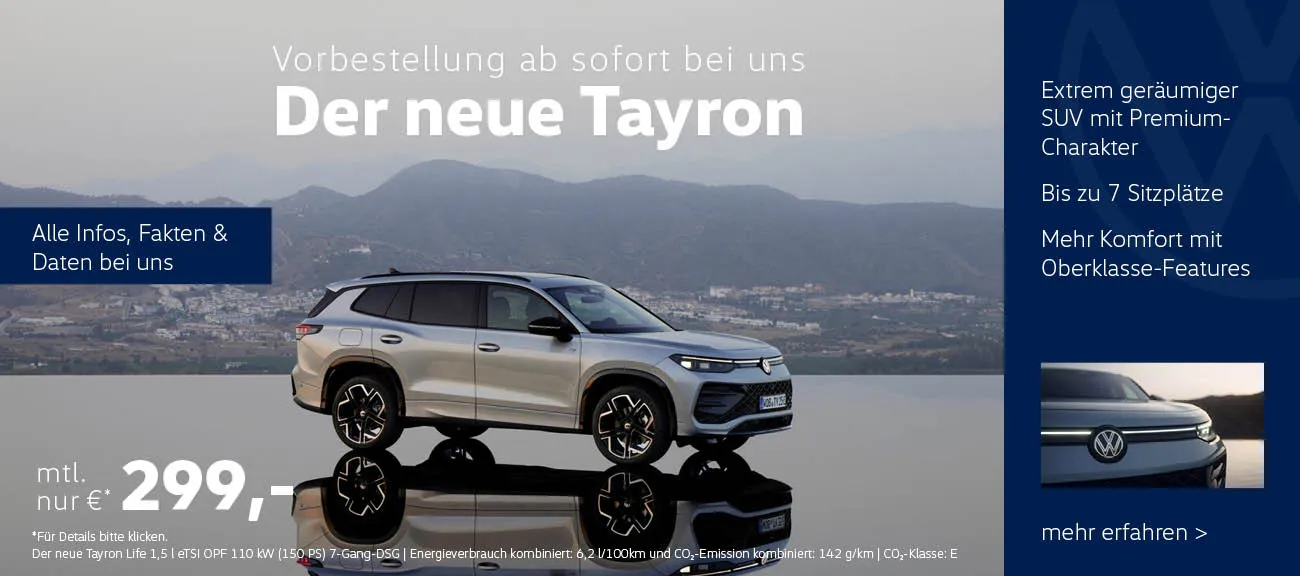 neuer VW Tayron