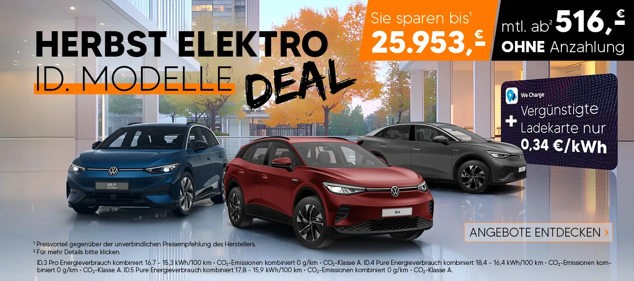 VW ID. Leasing Preisvorteil