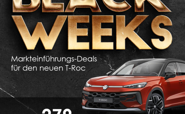  T-Roc Black Weeks