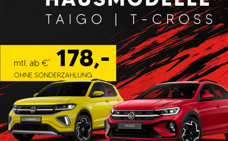 Hausmodelle T-Cross & Taigo R-Line