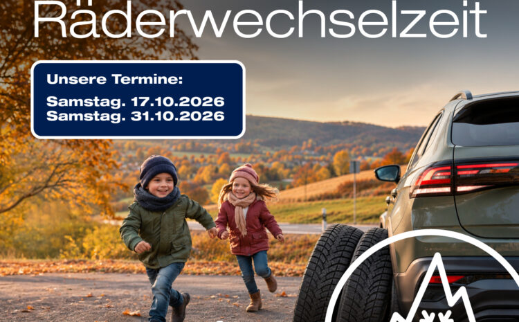  Räderwechsel Herbst